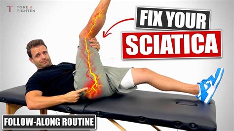 FAST Sciatic Nerve Pain Relief! Follow-Along Exercise Routine - YouTube