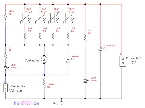 Cooling Fan speed control circuit