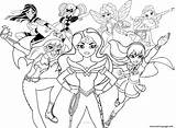 Dc Super Hero Girls Coloring Pages  Learny Kids sketch template