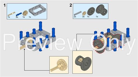 LEGO MOC Porsche 911 RSR MOD instructions pack by Lego technic world ...