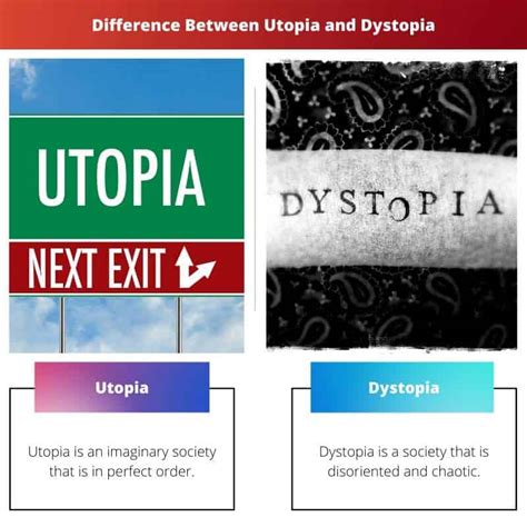 Utopia vs Dystopia: Difference and Comparison