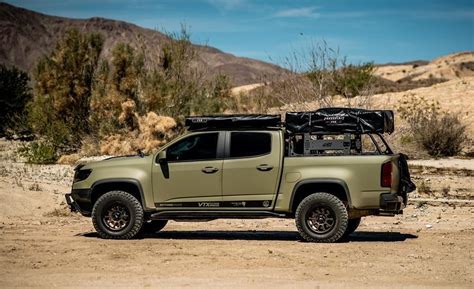 CBI Offroad Overland Bed Rack - Chevy Colorado ZR2 (2015-2022) - 5' 2 Bed / Steel / Bare ...