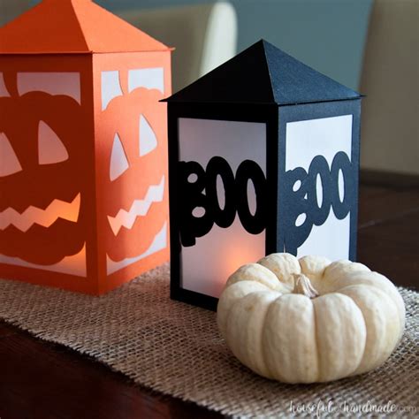 DIY Paper Halloween Lanterns - a Houseful of Handmade