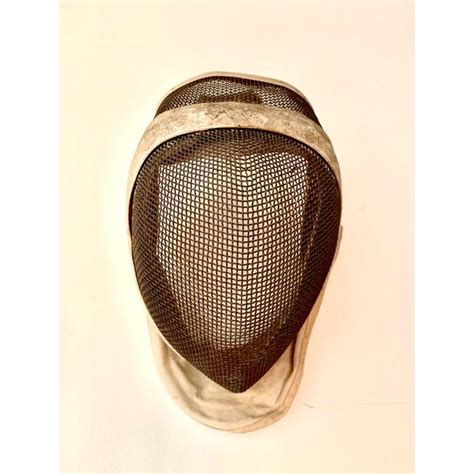 Vintage Leon Paul London Fencing Helmet Wire Face Mask | Chairish