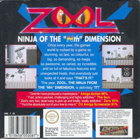 Zool: Ninja of the Nth Dimension