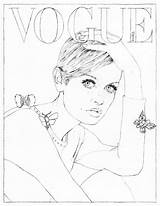 VOGUE À COLORIER Vogue Paris  Fashion coloring Book Coloring Books sketch template