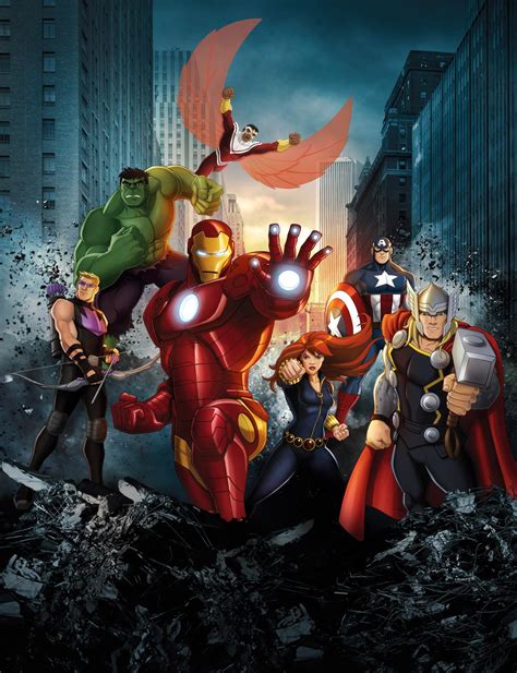 Começou a divulgação da animação Avengers Assemble ~ Universo Marvel 616