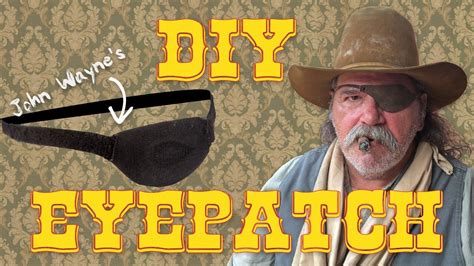 DIY Eyepatch - YouTube