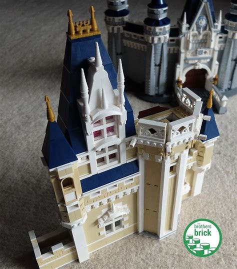 LEGO Disney 71040 Cinderella Castle [Review] | The Brothers Brick | The Brothers Brick