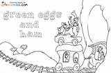 Green Eggs And Ham Coloring Pages sketch template
