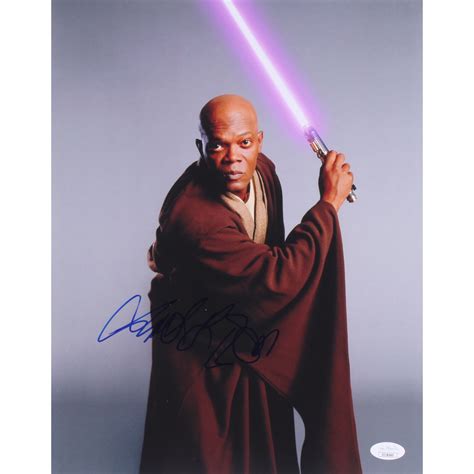 Samuel L. Jackson Signed "Star Wars" 11x14 Photo (JSA COA) | Pristine ...