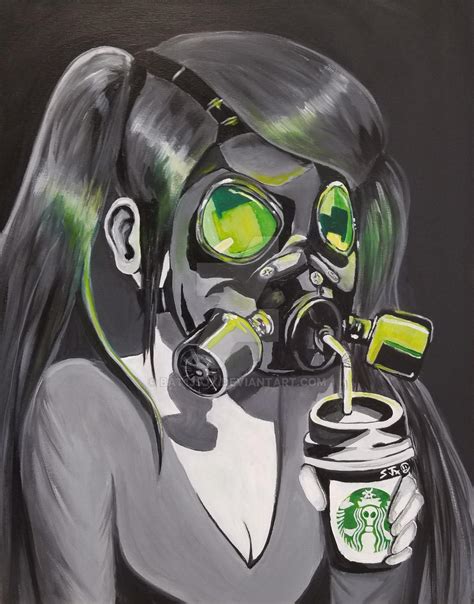 Gas mask Girl by Bat13SJx on DeviantArt