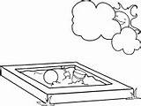 Sand Art And Plat · Sandcastles Coloring Pages sketch template