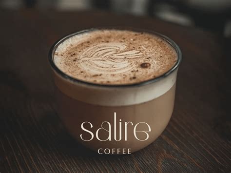 Salire Coffee Logo and Slogan Design | GIFs :: Behance