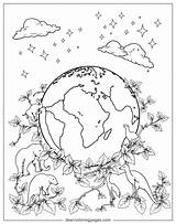 Desenhos Para Colorir De Terra  Designs Gratuitos Imprimir sketch template