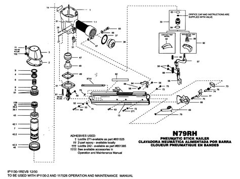 Bostitch Nailer Repair Parts - Image to u