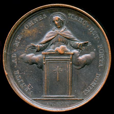 1900 Vatican - Pope Leo XIII Celebratory medal for the Jubilee Year and the 22nd anniversary of ...