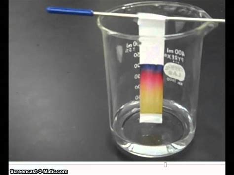 Chromatography Lab Results