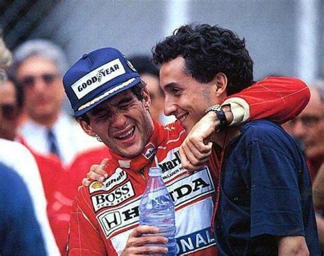 Ayrton with his brother Leonardo during Monaco 92 | Ayrton senna ...