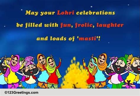 Lohri Cards, Free Lohri Wishes, Greeting Cards | 123 Greetings