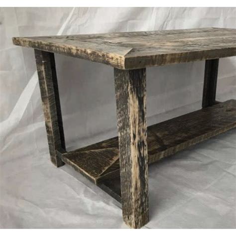 Reclaimed-Wood Coffee Table