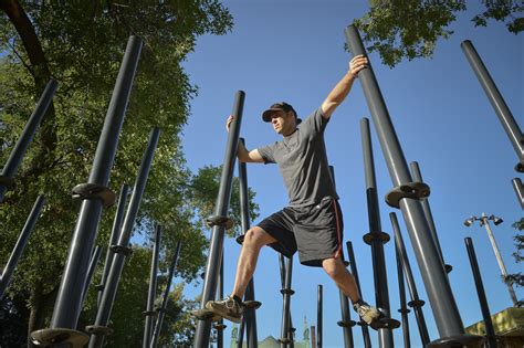 Outdoor fitness equipment for Calgary parks - Trekfit