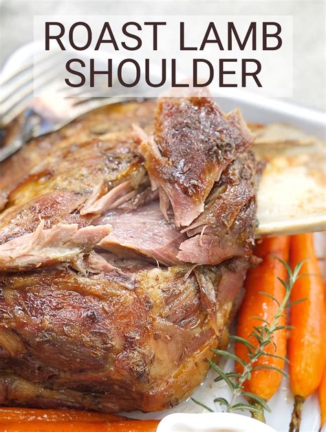 Easy Lamb Shoulder, Shoulder Roast, Lamb Roast Dinner, Slow Roast Lamb, Garlic Recipes, Lamb ...