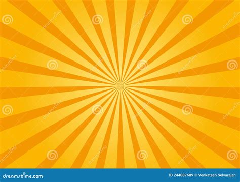 Orange Sunburst for the Background. Stock Image - Image of blinding, background: 244087689