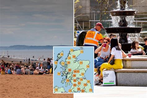 Scotland weather: Scots bask in summer sunshine with temperatures to soar to 23C this week | The ...