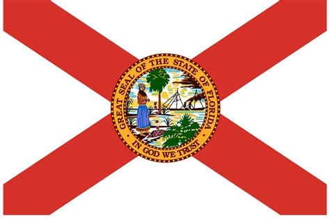 Kostenlose Vektorgrafik: Florida, Flagge, Zustand - Kostenloses Bild auf Pixabay - 153392