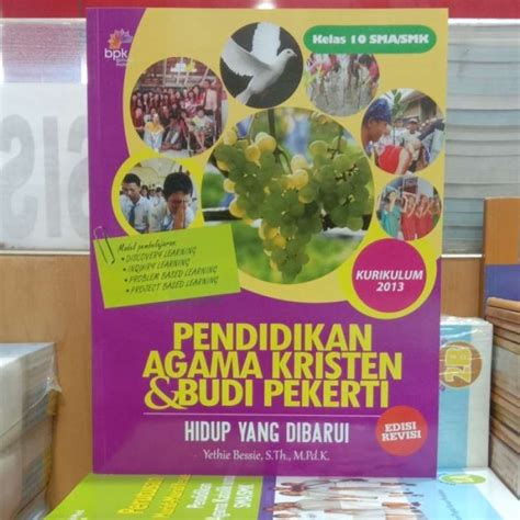 Promo Buku Pendidikan Agama Kristen Dan Budi Pekerti Sma Kelas 1 Diskon 23% di Seller Emerald ...