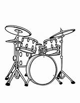 Music Instrument Coloring Pages Free Printable PDF sketch template