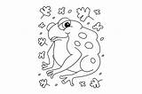 Toad Coloring Page SVG Cut  By Creative Fabrica Crafts · sketch template