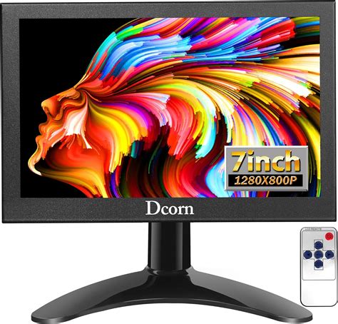 Mini monitor Dcorn de 7 pulsadas, monitor HDMI Chile | Ubuy