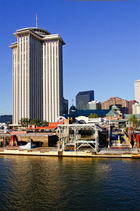 New Orleans - Algiers Ferry Landing Editorial Image - Image of commerce ...