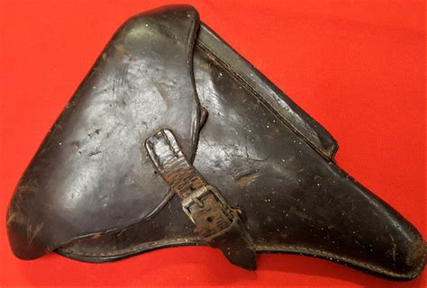 Sold Price: WW2 German luger pistol holster - Invalid date AWST