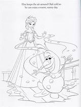 Frozen Coloring Page Printable sketch template