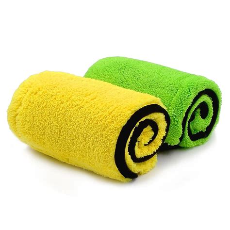 2pcs 840gsm Coral velvet Car Cleaning Towels Dual Layer Ultra Thick on Aliexpress.com | Alibaba ...