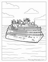 32 Boat & Ship Coloring Pages Free PDF Printables sketch template