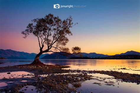 Lake Wanaka Sunrise, fine art photography. Artwork sale, printing. New Zealand photography - Jon ...