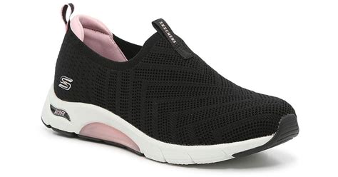 Skechers Rubber Skech-air Arch Fit Top Pick Slip-on Sneaker in Black ...