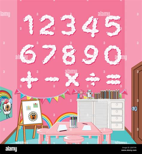 Number 0 to 9 with math symbols illustration Stock Vector Image & Art - Alamy