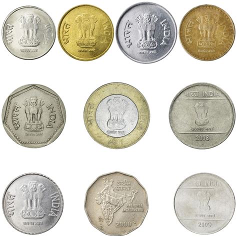 10 India Coins | Indian Currency Collection | 1 2 5 10 Rupees | Foreig