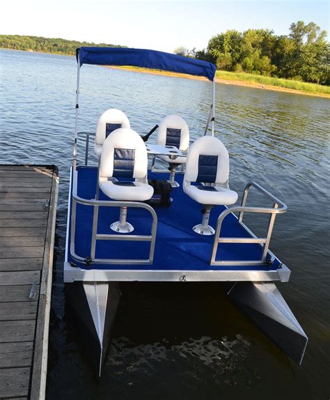 Mitey-toon - Mini Pontoon Boats-Home | Mini pontoon boats, Small ...