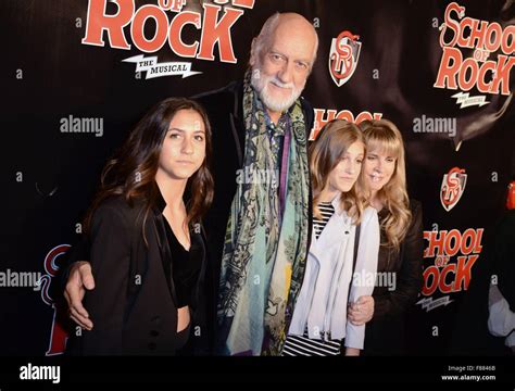 New York, NY, USA. 6th Dec, 2015. Mick Fleetwood, daughters, Stevie NIcks at arrivals for SCHOOL ...