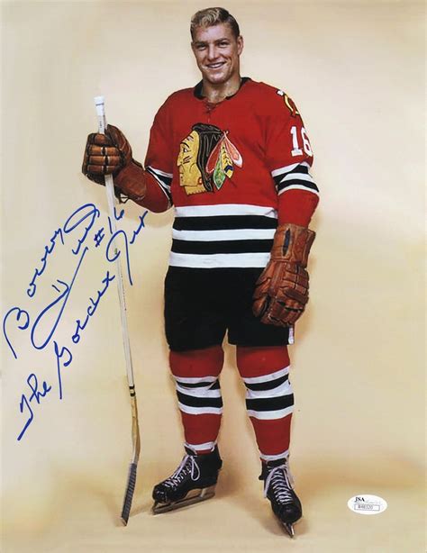 Bobby Hull Autographed Chicago Blackhawks 11×14 Photo – House of Hockey