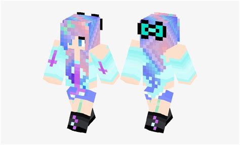 Pastel Kawaii Minecraft Skin