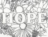 11 – Hope Coloring Page LauraJaenArt sketch template