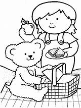 Picnic Coloring Pages  Best For Kids sketch template