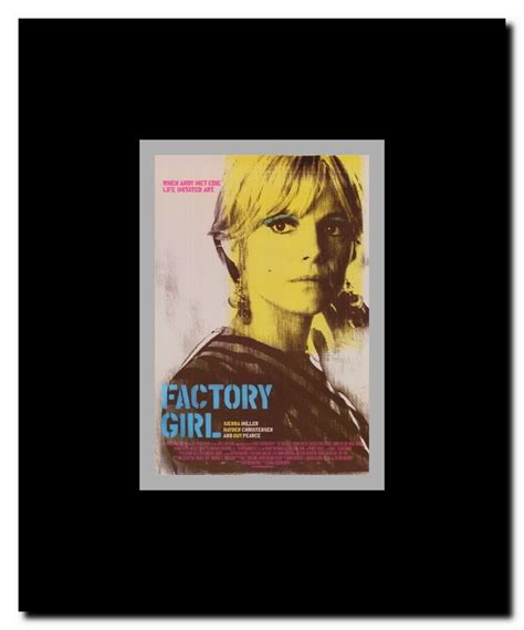 Factory girl movie poster